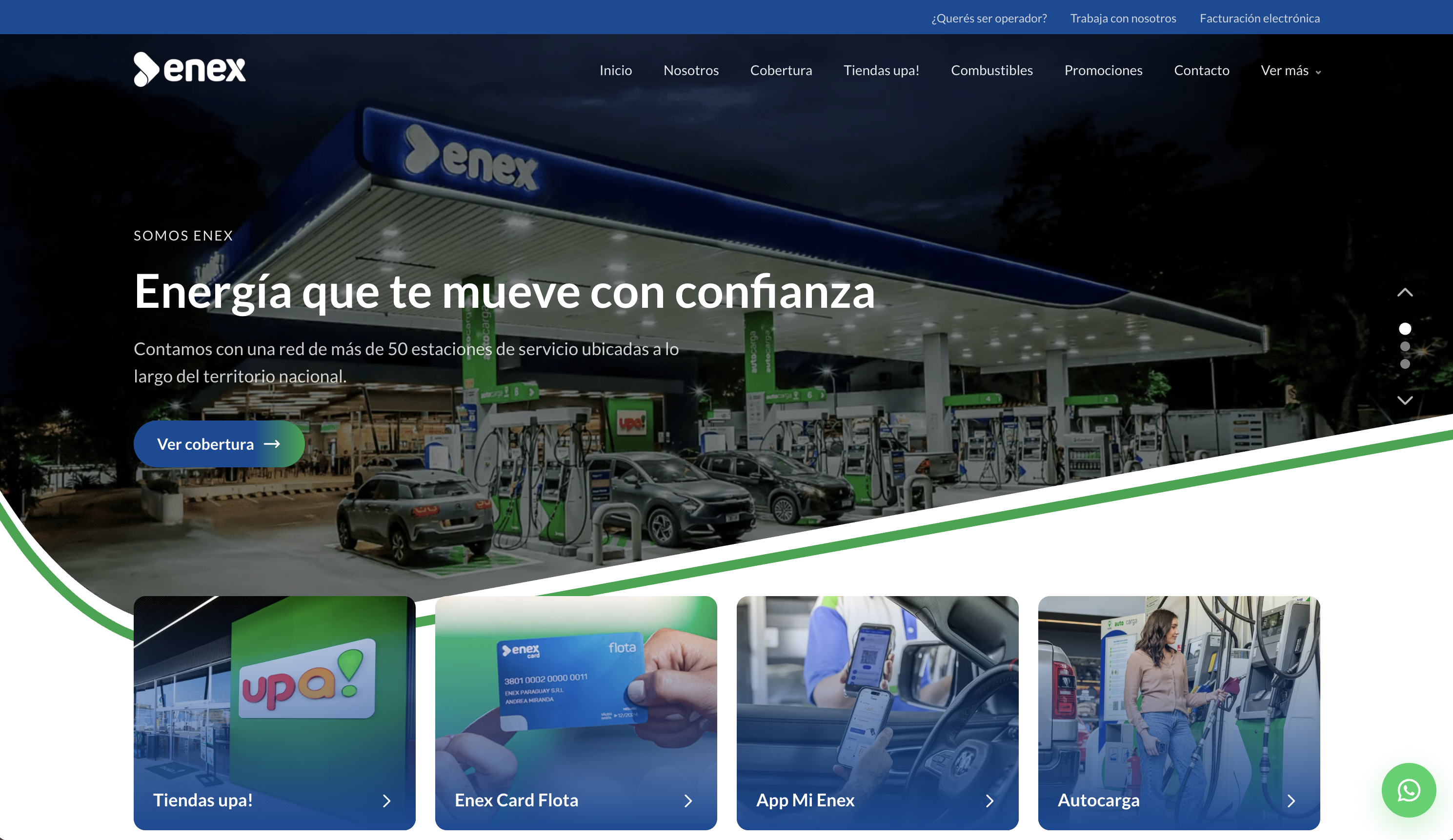 Proyecto Nueva web para Enex