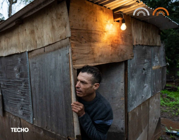 Proyecto TECHO / Esto no es vivir en paz